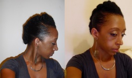 Same look wit tighter twists